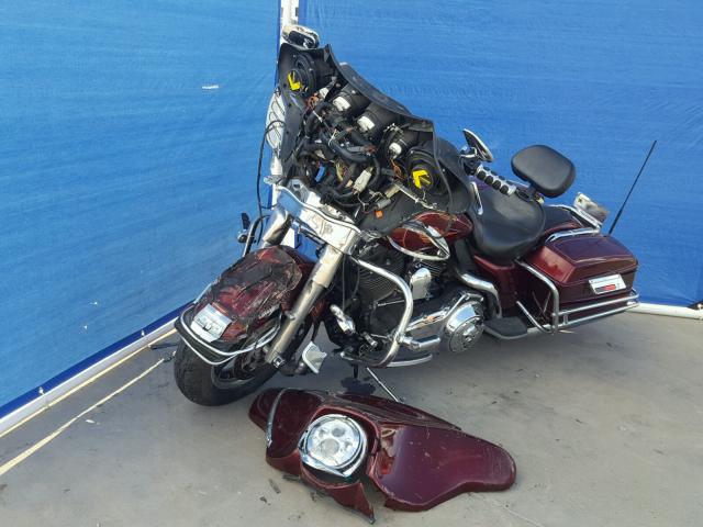 1HD1FF4158Y675590 - 2008 HARLEY-DAVIDSON FLHT CLASS BURGUNDY photo 2