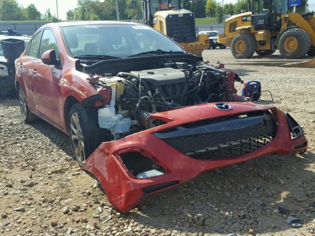 JM1BL1U55B1371535 - 2011 MAZDA 3 S RED photo 1