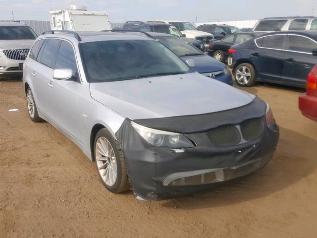 WBANN73567CN03920 - 2007 BMW 530 XIT SILVER photo 1