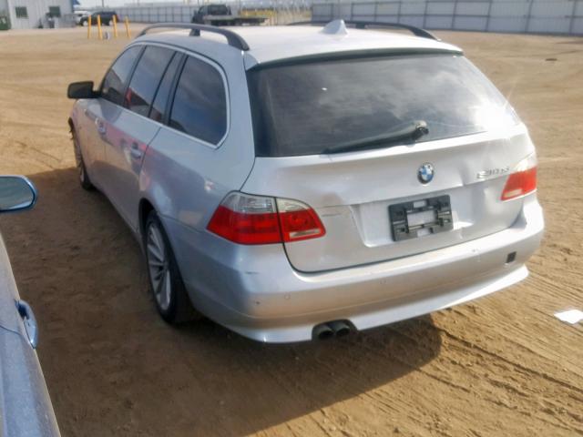 WBANN73567CN03920 - 2007 BMW 530 XIT SILVER photo 3