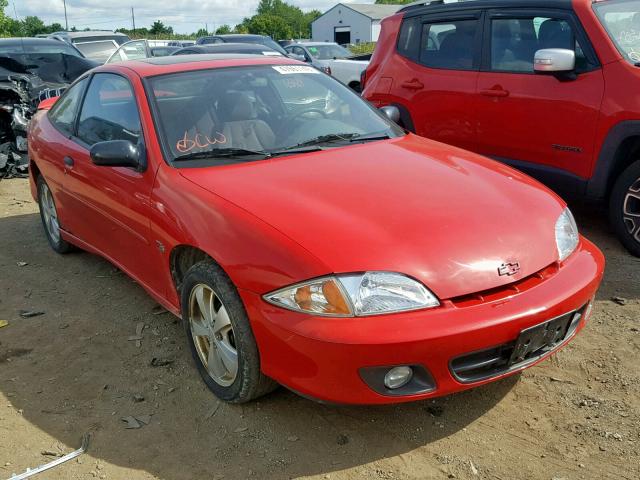1G1JF12T3Y7172342 - 2000 CHEVROLET CAVALIER Z RED photo 1