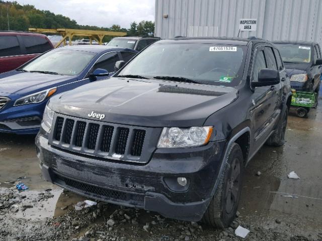 1J4RR4GT9BC527308 - 2011 JEEP GRAND CHER BLACK photo 2