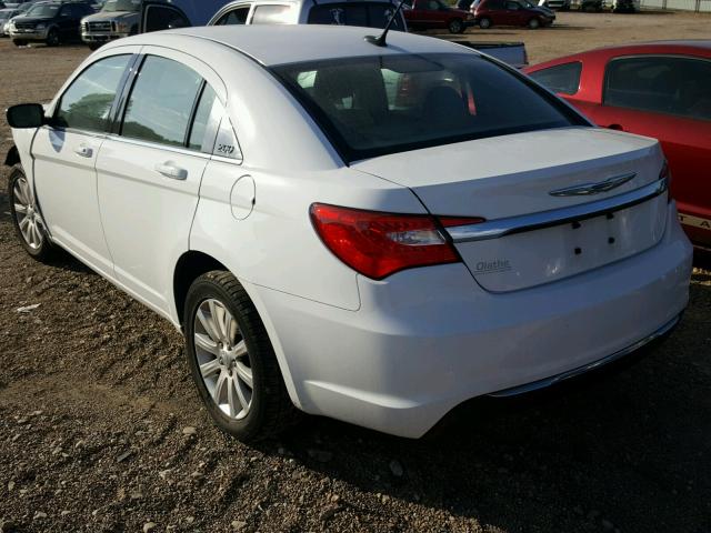 1C3CCBBB1DN515715 - 2013 CHRYSLER 200 TOURIN WHITE photo 3