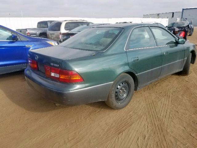 JT8BF28G7X0220832 - 1999 LEXUS ES 300 GREEN photo 4