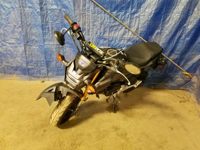 MLHJC7516J5003007 - 2018 HONDA GROM BLACK photo 2