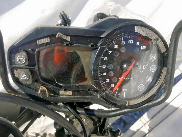 SMTE08BF3GT711529 - 2016 TRIUMPH MOTORCYCLE TIGER 800X WHITE photo 8