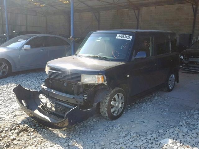 JTLKT334264120503 - 2006 TOYOTA SCION XB Blau Foto 2