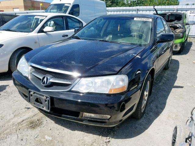 19UUA56612A804233 - 2002 ACURA 3.2TL BLACK photo 2