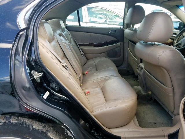 19UUA56612A804233 - 2002 ACURA 3.2TL BLACK photo 6