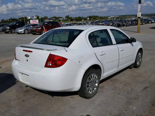 1G1AD5F55A7110035 - 2010 CHEVROLET COBALT 1LT WHITE photo 4