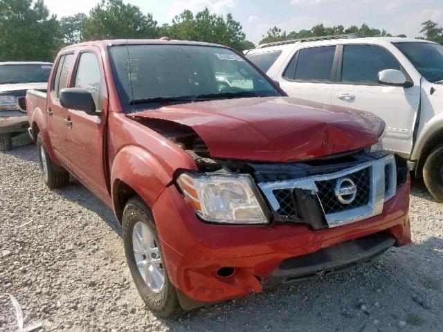 1N6AD0ER5EN717582 - 2014 NISSAN FRONTIER S BURGUNDY photo 1