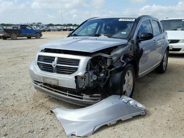 1B3HB48A39D103499 - 2009 DODGE CALIBER SX SILVER photo 2