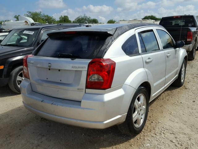 1B3HB48A39D103499 - 2009 DODGE CALIBER SX SILVER photo 4