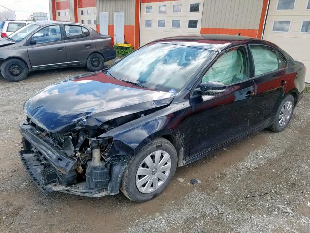 3VW1K7AJ8FM290943 - 2015 VOLKSWAGEN JETTA BASE 黑色 照片 2