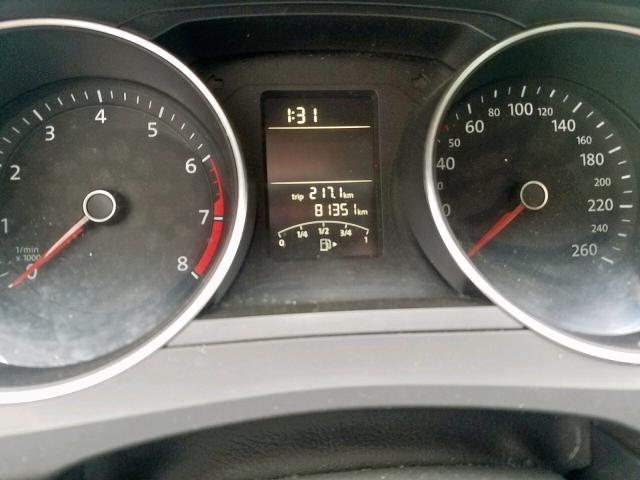 3VW1K7AJ8FM290943 - 2015 VOLKSWAGEN JETTA BASE 黑色 照片 8