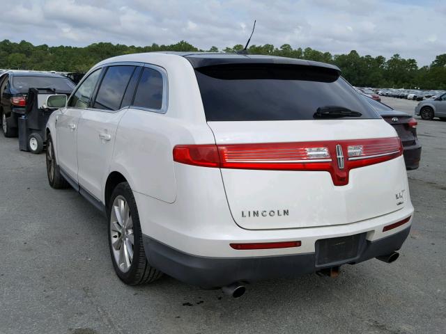 2LMHJ5ATXABJ27991 - 2010 LINCOLN MKT WHITE photo 3