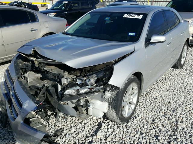 1G11C5SA5DF330971 - 2013 CHEVROLET MALIBU 1LT SILVER photo 2