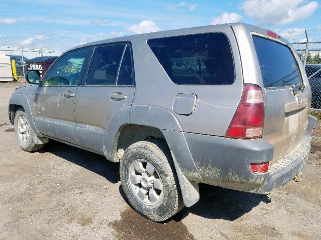 JTEBU14R230002439 - 2003 TOYOTA 4RUNNER SR BEIGE photo 3