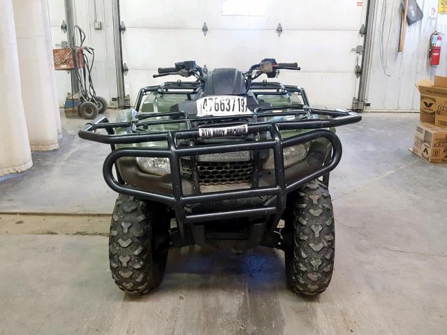 1HFTE406XH4304635 - 2017 HONDA TRX420 FE GREEN photo 9