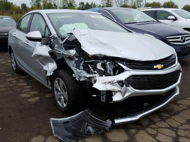 1G1BC5SMXJ7238503 - 2018 CHEVROLET CRUZE LS SILVER photo 1