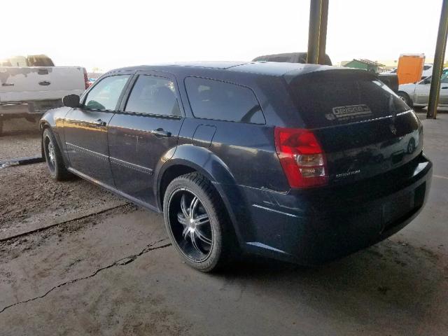 2D4FV47T16H117015 - 2006 DODGE MAGNUM SE BLACK photo 3