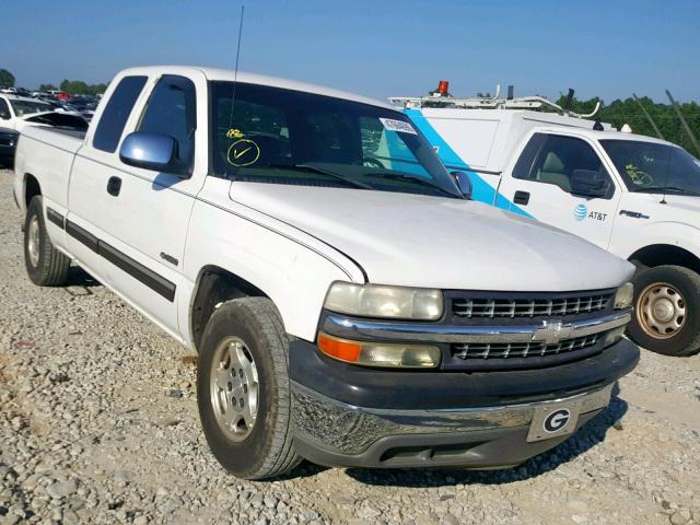 2GCEC19W621172650 - 2002 CHEVROLET SILVERADO WHITE photo 1