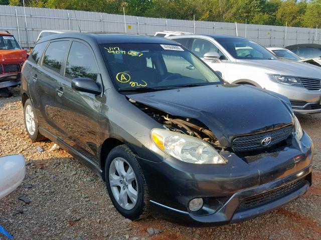 2T1KR32E55C407687 - 2005 TOYOTA MATRIX CHARCOAL photo 1