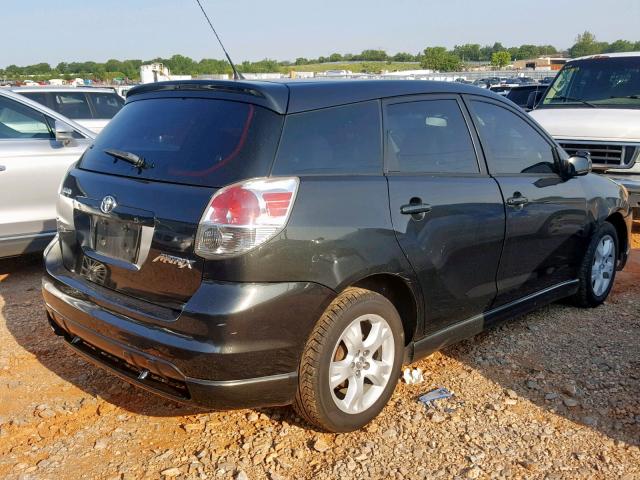 2T1KR32E55C407687 - 2005 TOYOTA MATRIX CHARCOAL photo 4