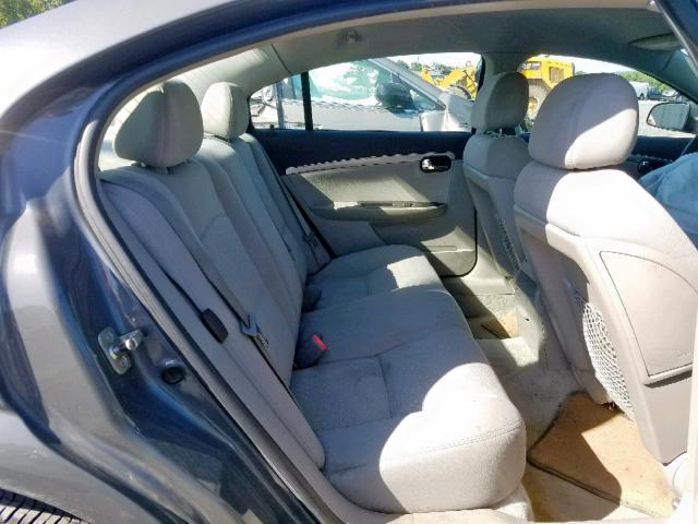 1G8ZS57B79F171239 - 2009 SATURN AURA XE GRAY photo 6