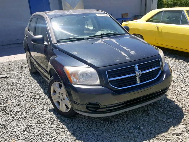 1B3HB48B77D529721 - 2007 DODGE CALIBER SX BLACK photo 1