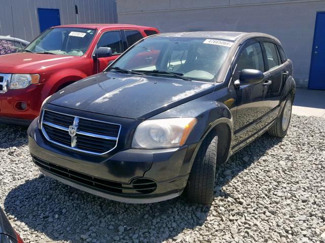 1B3HB48B77D529721 - 2007 DODGE CALIBER SX BLACK photo 2