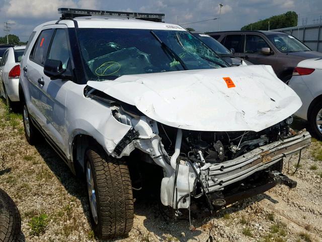 1FM5K8AR5FGA88292 - 2015 FORD EXPLORER P WHITE photo 1