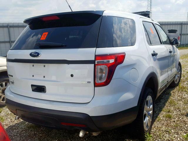 1FM5K8AR5FGA88292 - 2015 FORD EXPLORER P WHITE photo 4