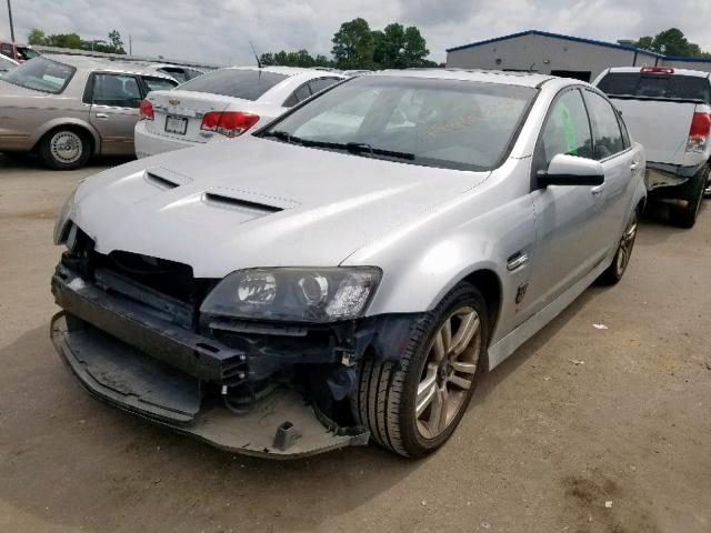 6G2ER57719L239331 - 2009 PONTIAC G8 GRAY photo 2