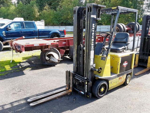 AFB150072 - 1990 MITSUBISHI FORKLIFT YELLOW photo 2