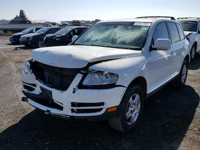 WVGZG77L46D046262 - 2006 VOLKSWAGEN TOUAREG 3. WHITE photo 2