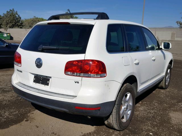 WVGZG77L46D046262 - 2006 VOLKSWAGEN TOUAREG 3. WHITE photo 4