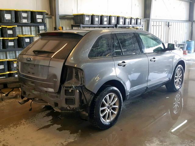 2FMDK38CX9BB05020 - 2009 FORD EDGE SEL CHARCOAL photo 4