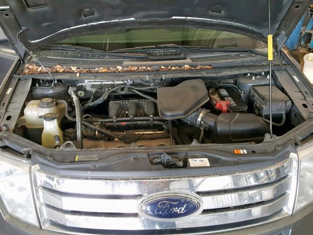 2FMDK38CX9BB05020 - 2009 FORD EDGE SEL CHARCOAL photo 7