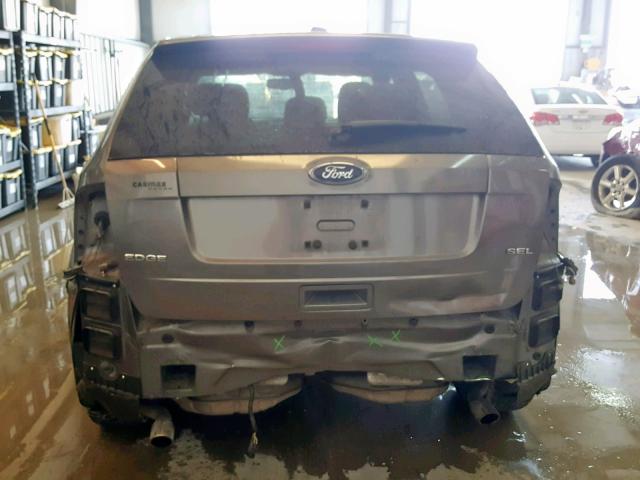 2FMDK38CX9BB05020 - 2009 FORD EDGE SEL CHARCOAL photo 9