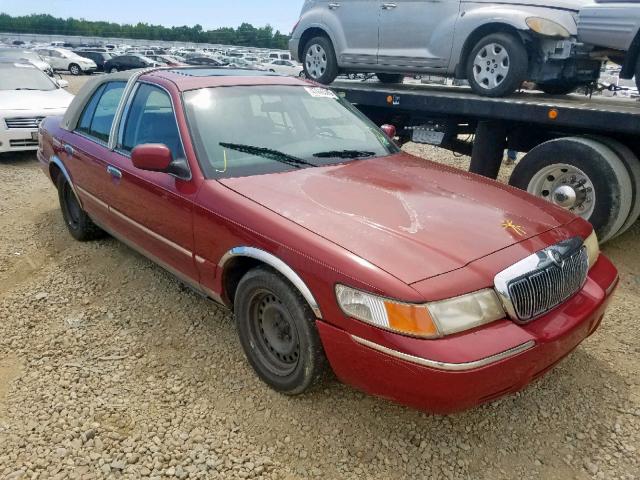 2MEFM74W02X652920 - 2002 MERCURY GRAND MARQ RED photo 1