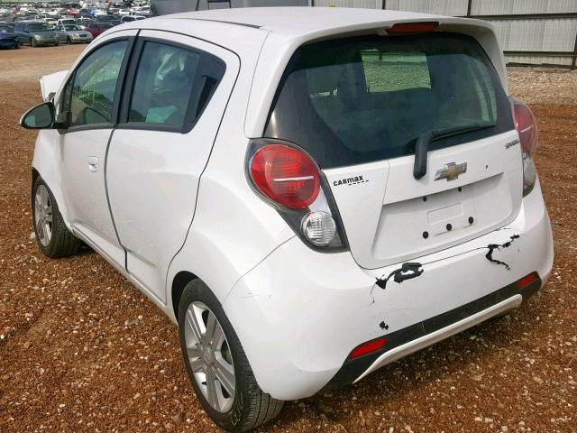 KL8CA6S92FC727892 - 2015 CHEVROLET SPARK LS WHITE photo 3