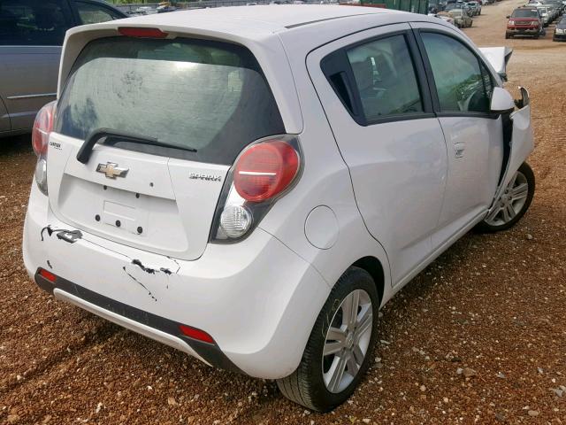 KL8CA6S92FC727892 - 2015 CHEVROLET SPARK LS WHITE photo 4