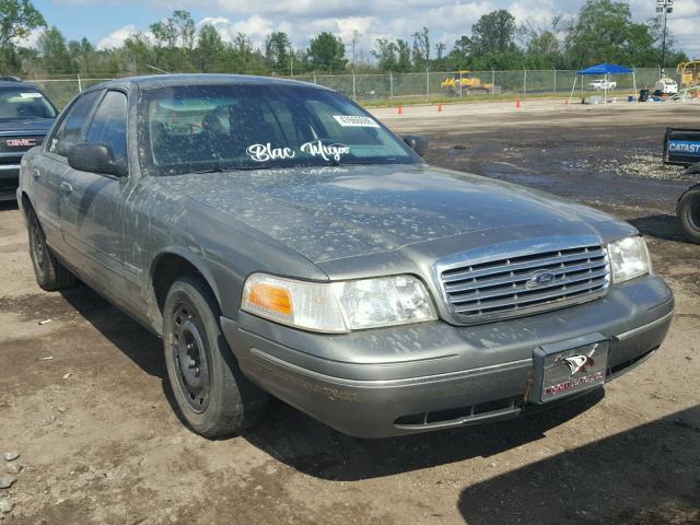 2FAHP71W54X151455 - 2004 FORD CROWN VICT GRAY photo 1