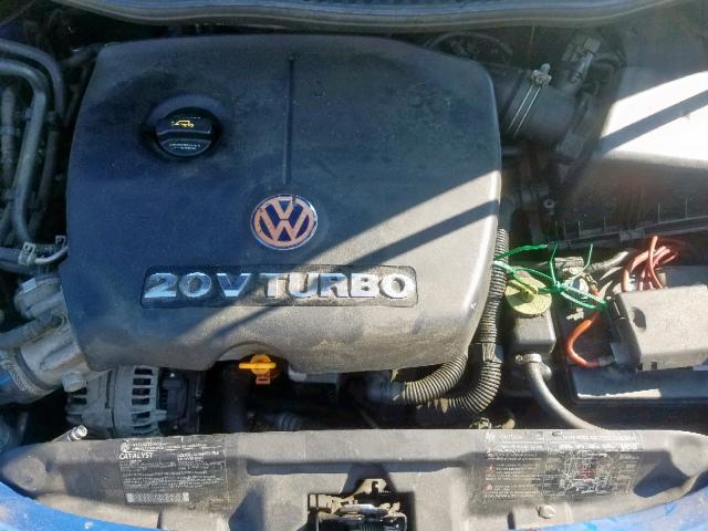 3VWCD21C23M433839 - 2003 VOLKSWAGEN NEW BEETLE ლურჯი ფოტო 7