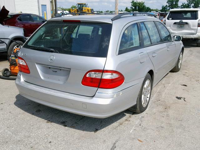 WDBUH65J74A540281 - 2004 MERCEDES-BENZ E 320 GRAY photo 4