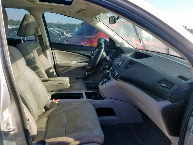 2HKRM3H79DH513562 - 2013 HONDA CR-V EXL SILVER photo 5