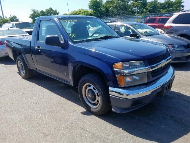 1GCCS14E988144520 - 2008 CHEVROLET COLORADO BLUE photo 1