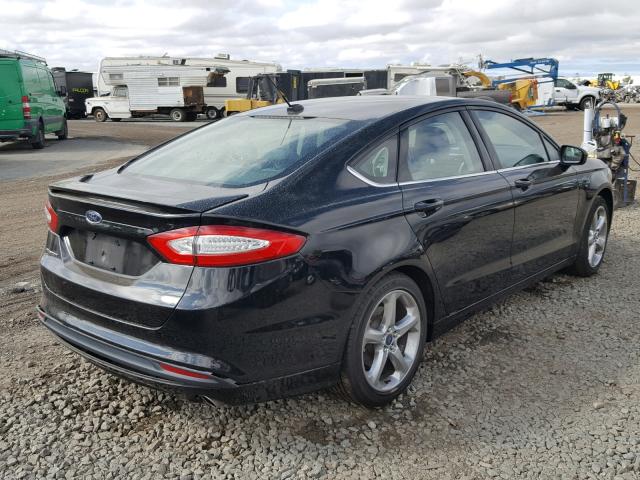 3FA6P0G77GR329027 - 2016 FORD FUSION S BLACK photo 4