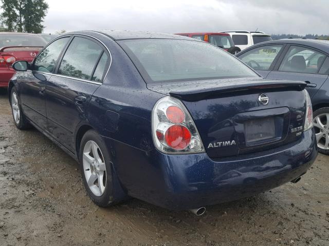 1N4BL11E96C185467 - 2006 NISSAN ALTIMA SE BLUE photo 3